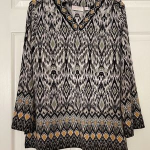 BELLE BY KIM GRAVEL BLOUSE